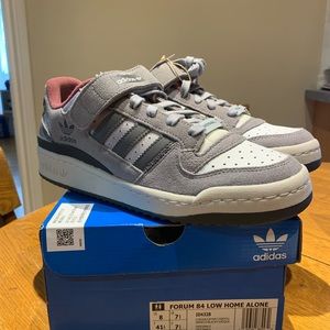 Adidas forum 84 low home alone 2 in original box and size 8